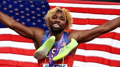 Noah Lyles Pledges to Surpass Usain Bolt's Trophy Collection Following Fourth 200m Gold